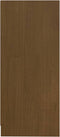 vidaXL - Bijzetkast - 35,5x33,5x76 - massief - grenenhout - honingbruin