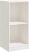 vidaXL - Bijzetkast - 35,5x33,5x76 - massief - grenenhout - wit