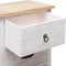 vidaXL - Bijzetkast - 35x25x87 - cm - paulowniahout