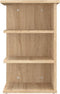 vidaXL - Bijzetkast - 35x35x55 - cm - bewerkt - hout - sonoma - eikenkleurig