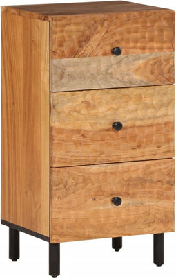 vidaXL - Bijzetkast - 40x33x75 - cm - massief - acaciahout