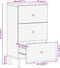 vidaXL - Bijzetkast - 40x33x75 - cm - massief - acaciahout