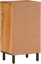vidaXL - Bijzetkast - 40x33x75 - cm - massief - acaciahout
