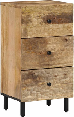 vidaXL - Bijzetkast - 40x33x75 - cm - massief - mangohout