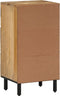 vidaXL - Bijzetkast - 40x33x75 - cm - massief - mangohout