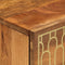 vidaXL - Bijzetkast - 40x33x75 - cm - massief - mangohout