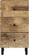 vidaXL - Bijzetkast - 40x33x75 - cm - massief - mangohout