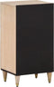 vidaXL - Bijzetkast - 40x33x75 - cm - massief - mangohout