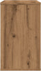 vidaXL - Bijzetkast - 60x30x50 - cm - bewerkt - hout - artisanaal - eikenkleur
