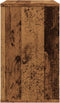 vidaXL - Bijzetkast - 60x30x50 - cm - bewerkt - hout - oud - houtkleurig