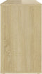 vidaXL - Bijzetkast - 60x30x50 - cm - bewerkt - hout - sonoma - eikenkleurig