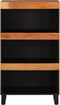 vidaXL - Bijzetkast - 60x33x107 - cm - massief - acaciahout