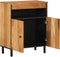 vidaXL - Bijzetkast - 60x33x75 - cm - massief - acaciahout