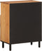 vidaXL - Bijzetkast - 60x33x75 - cm - massief - acaciahout