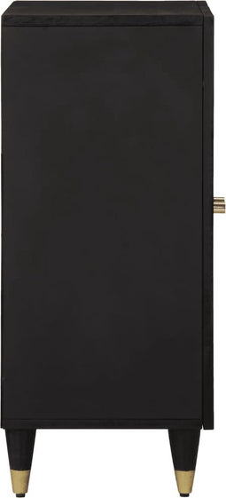 vidaXL - Bijzetkast - 60x33x75 - cm - massief - mangohout