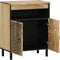 vidaXL - Bijzetkast - 60x33x75 - cm - massief - mangohout