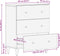 vidaXL - Bijzetkast - 60x33x75 - cm - massief - mangohout