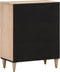 vidaXL - Bijzetkast - 60x33x75 - cm - massief - mangohout