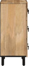 vidaXL - Bijzetkast - 60x33x75 - cm - massief - mangohout