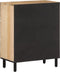 vidaXL - Bijzetkast - 60x33x75 - cm - massief - mangohout