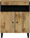 vidaXL - Bijzetkast - 60x33x75 - cm - massief - mangohout