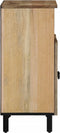 vidaXL - Bijzetkast - 60x33x75 - cm - massief - mangohout