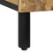 vidaXL - Bijzetkast - 60x33x75 - cm - massief - mangohout