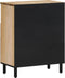 vidaXL - Bijzetkast - 60x33x75 - cm - massief - mangohout