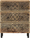 vidaXL - Bijzetkast - 60x33x75 - cm - massief - mangohout