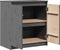 vidaXL - Bijzetkast - 60x36x65 - cm - massief - grenenhout - grijs