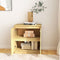 vidaXL - Bijzetkast - 60x36x65 - cm - massief - grenenhout