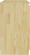 vidaXL - Bijzetkast - 60x36x65 - cm - massief - grenenhout