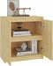vidaXL - Bijzetkast - 60x36x65 - cm - massief - grenenhout