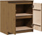 vidaXL - Bijzetkast - 60x36x65 - cm - massief - grenenhout - honingbruin