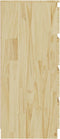 vidaXL - Bijzetkast - 60x36x84 - cm - massief - grenenhout