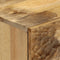 vidaXL - Bijzetkast - 80x33x75 - cm - massief - mangohout