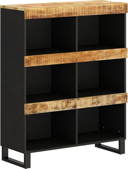 vidaXL - Bijzetkast - 85x33x107 - cm - massief - mangohout