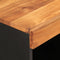 vidaXL - Bijzetkast - 85x33x75 - cm - massief - acaciahout