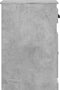 vidaXL - Bijzetkast - met - lade - 40x50x75 - cm - bewerkt - hout - betongrijs