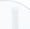 vidaXL - Bijzettafel - 2-laags - 38x38x50 - cm - gehard - glas - transparant