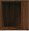 vidaXL - Bijzettafel - 33x33x34,5 - cm - bewerkt - hout - bruin - eikenkleur