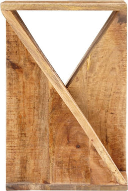 vidaXL - Bijzettafel - 35x35x55 - cm - massief - mangohout