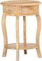 vidaXL - Bijzettafel - 37x37x61 - cm - massief - mangohout