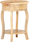 vidaXL - Bijzettafel - 37x37x61 - cm - massief - mangohout
