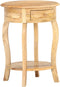vidaXL - Bijzettafel - 37x37x61 - cm - massief - mangohout