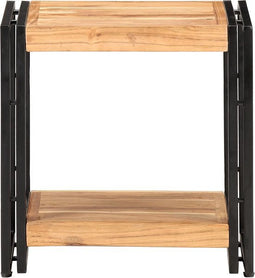 vidaXL - Bijzettafel - 40x30x40 - cm - massief - acaciahout