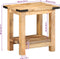 vidaXL - Bijzettafel - 40x30x40 - cm - massief - ruw - mangohout