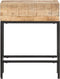 vidaXL - Bijzettafel - 40x30x50 - cm - massief - ruw - mangohout