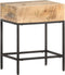 vidaXL - Bijzettafel - 40x30x50 - cm - massief - ruw - mangohout