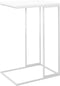 vidaXL - Bijzettafel - 40x30x59 - cm - bewerkt - hout - wit